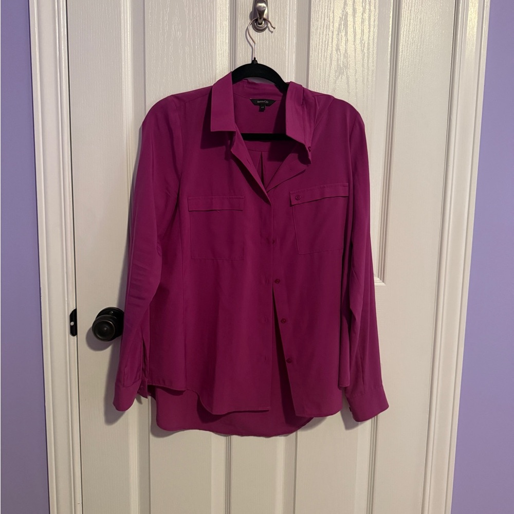 RW&CO. Vibrant Magenta Top